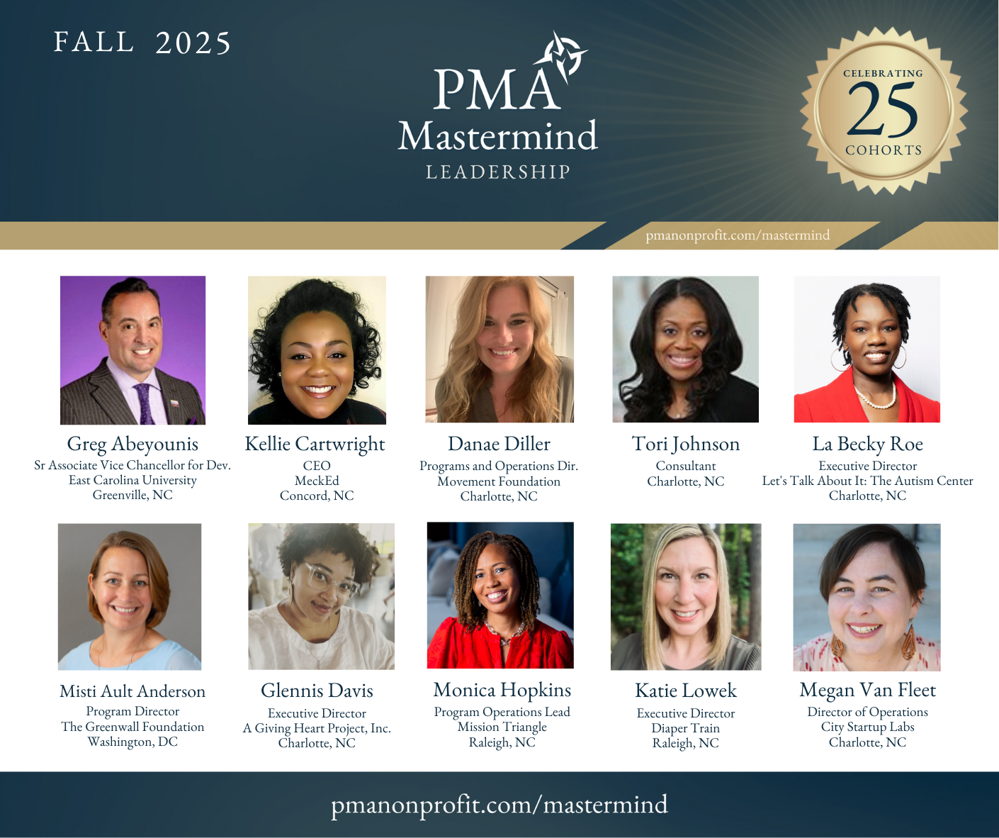 PMA Mastermind Banner FALL2025